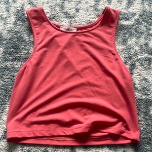 superr cute capella pink cropped tank!!! so so perfect for summer